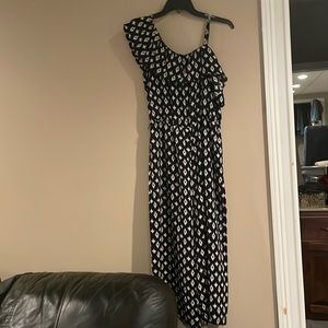 Black and white Romper